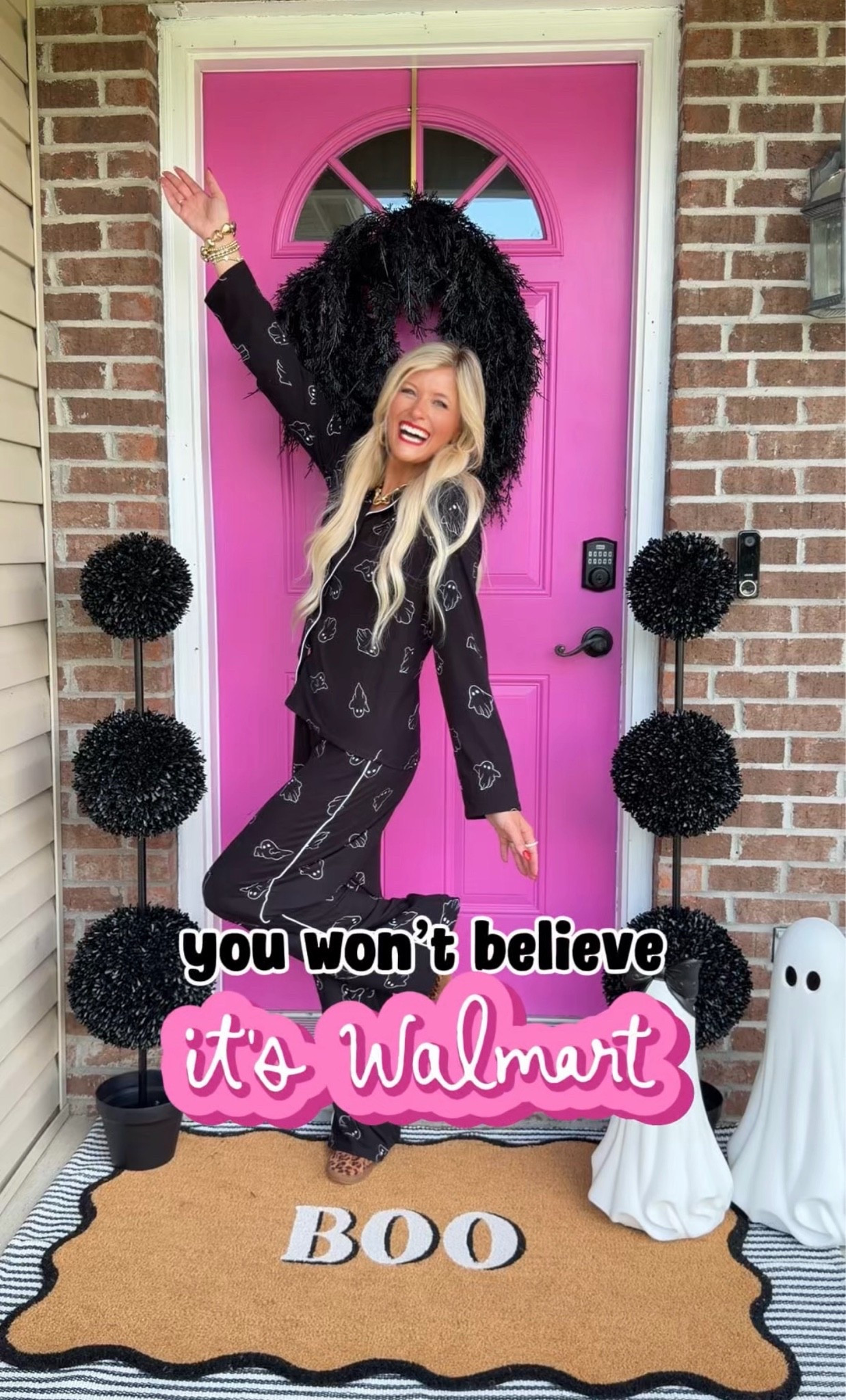 Walmart hall decor is spooky cute! & the ghost pjs are a must! 👻💗

#LTKSeasonal #LTKHome