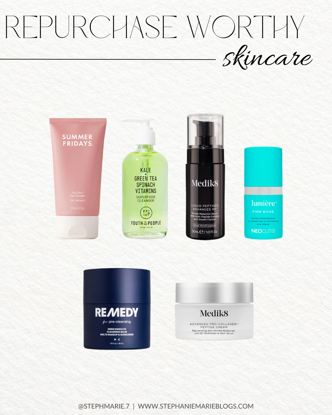 Skincare I use to the very last drop 🙌 These are the products that have earned a permanent spot in my routine and that I continue to repurchase. From cleansers to peptides and moisturizers, they’re tried, tested, and actually worth replacing when I run out.  

 #LTKOver40 #LTKBeauty