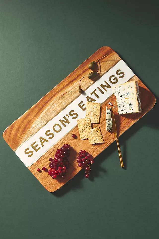 Season's Eatings Marble Cutting Board | Anthropologie (US)