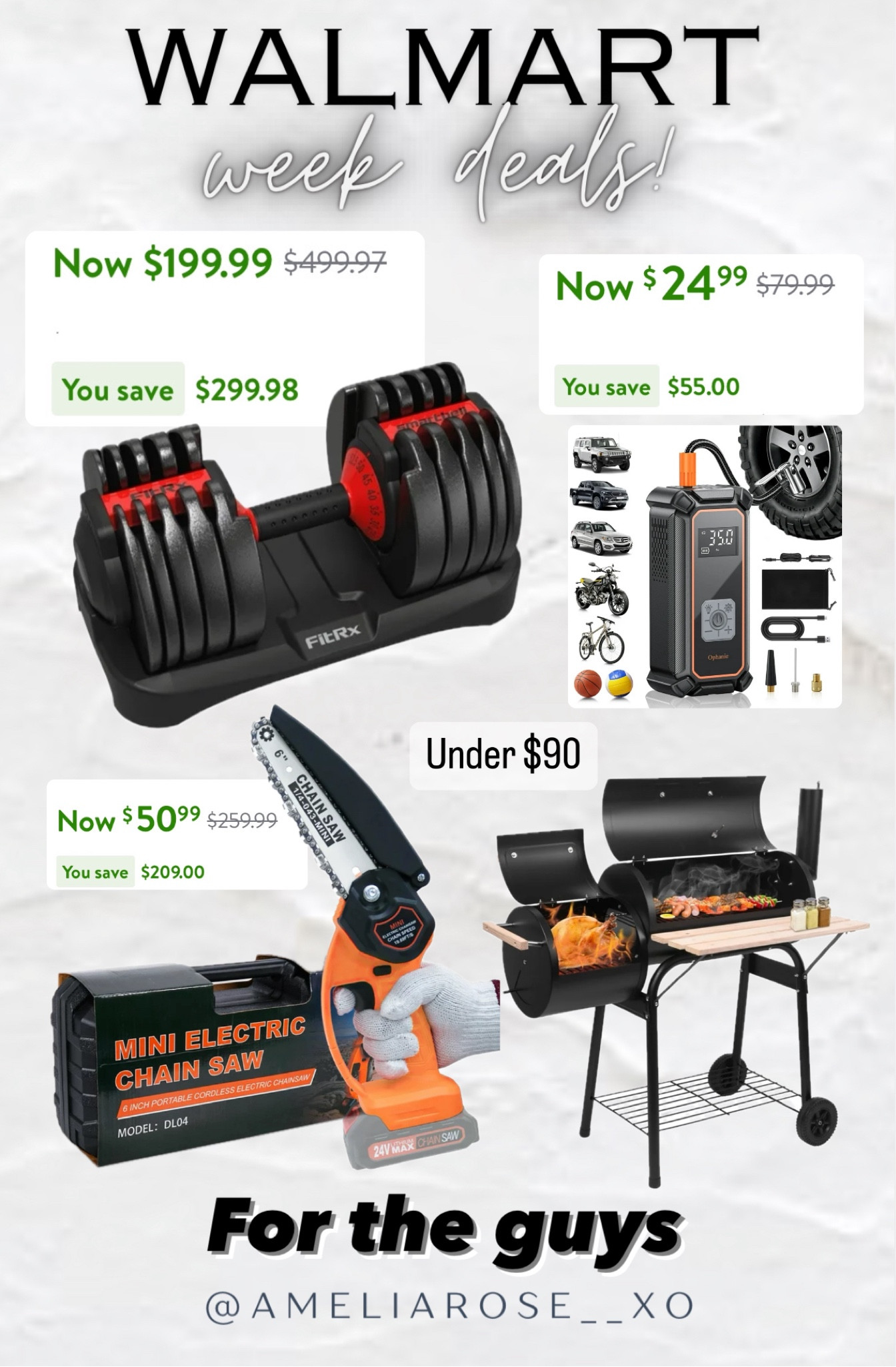 Walmart + Week deals
For the guys!! 

#LTKSummerSales #LTKMens #LTKFindsUnder100