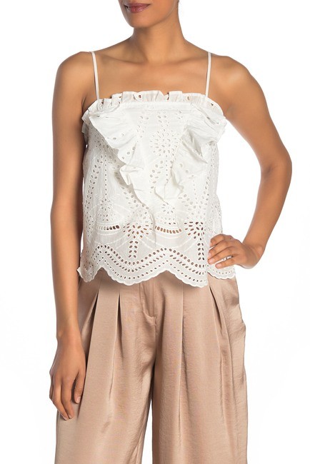 Ruffle Eyelet Tank | Nordstrom Rack