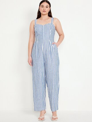 Fit &amp; Flare Cami Jumpsuit | Old Navy (US)