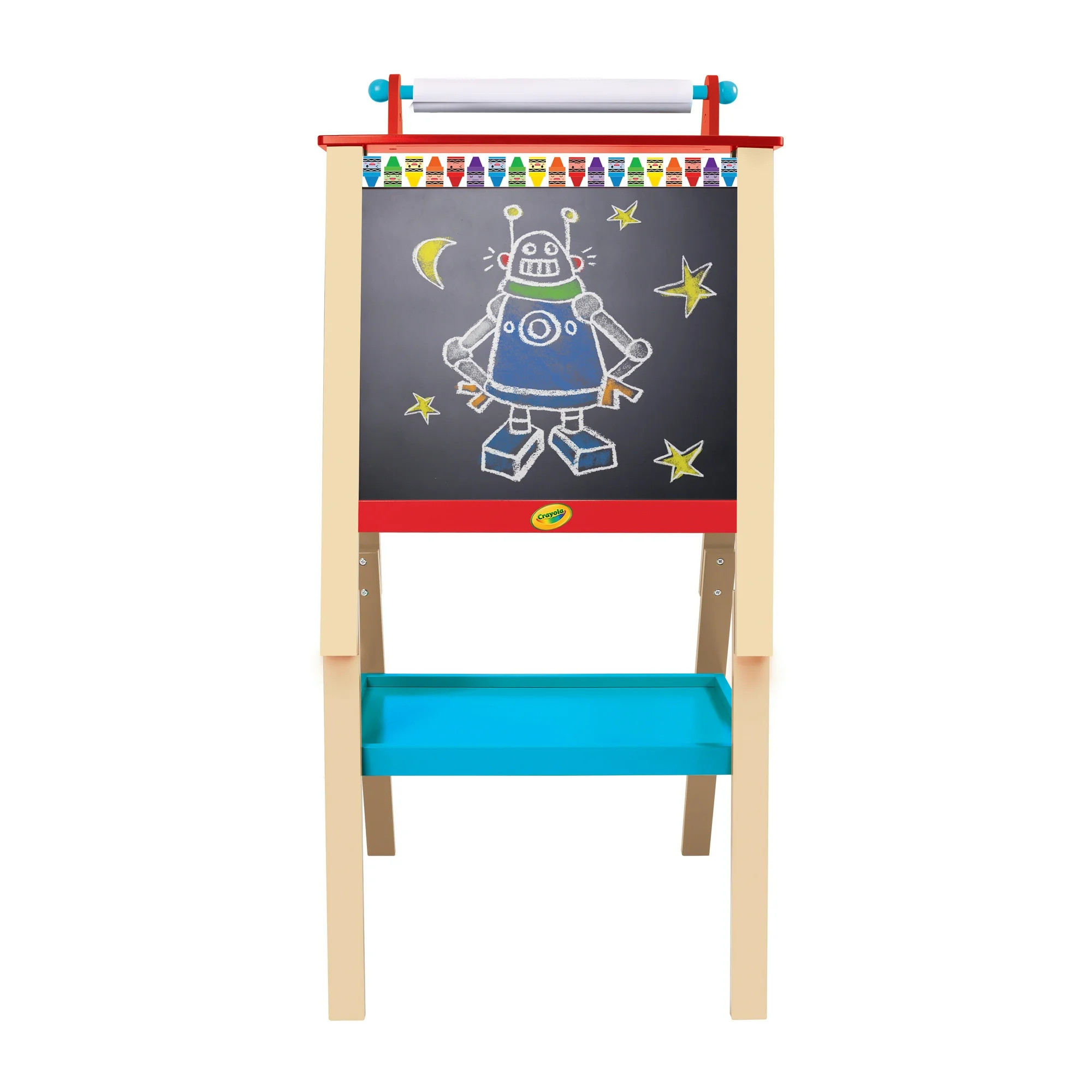 Kids Crayola Double Sided Wood Easel | Walmart (US)