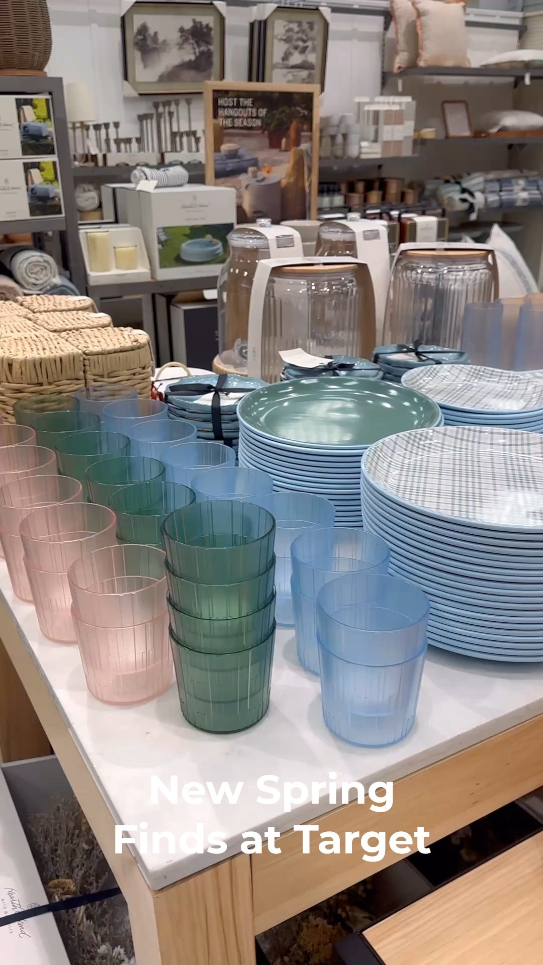 New home finds for spring at Target. Loving all the woven items and pretty game books and more!

#LTKHome #LTKFindsUnder50 #LTKSeasonal