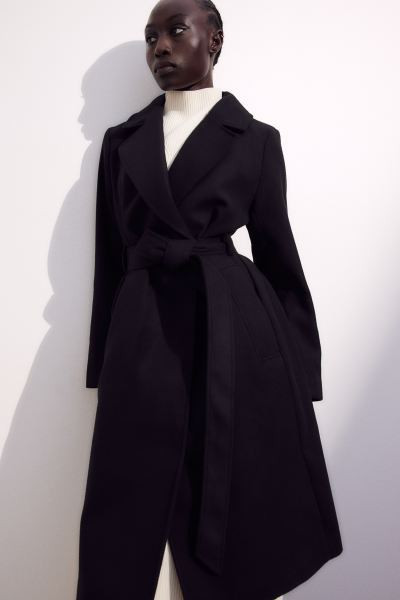 Tie Belt Coat | H&M (US + CA)