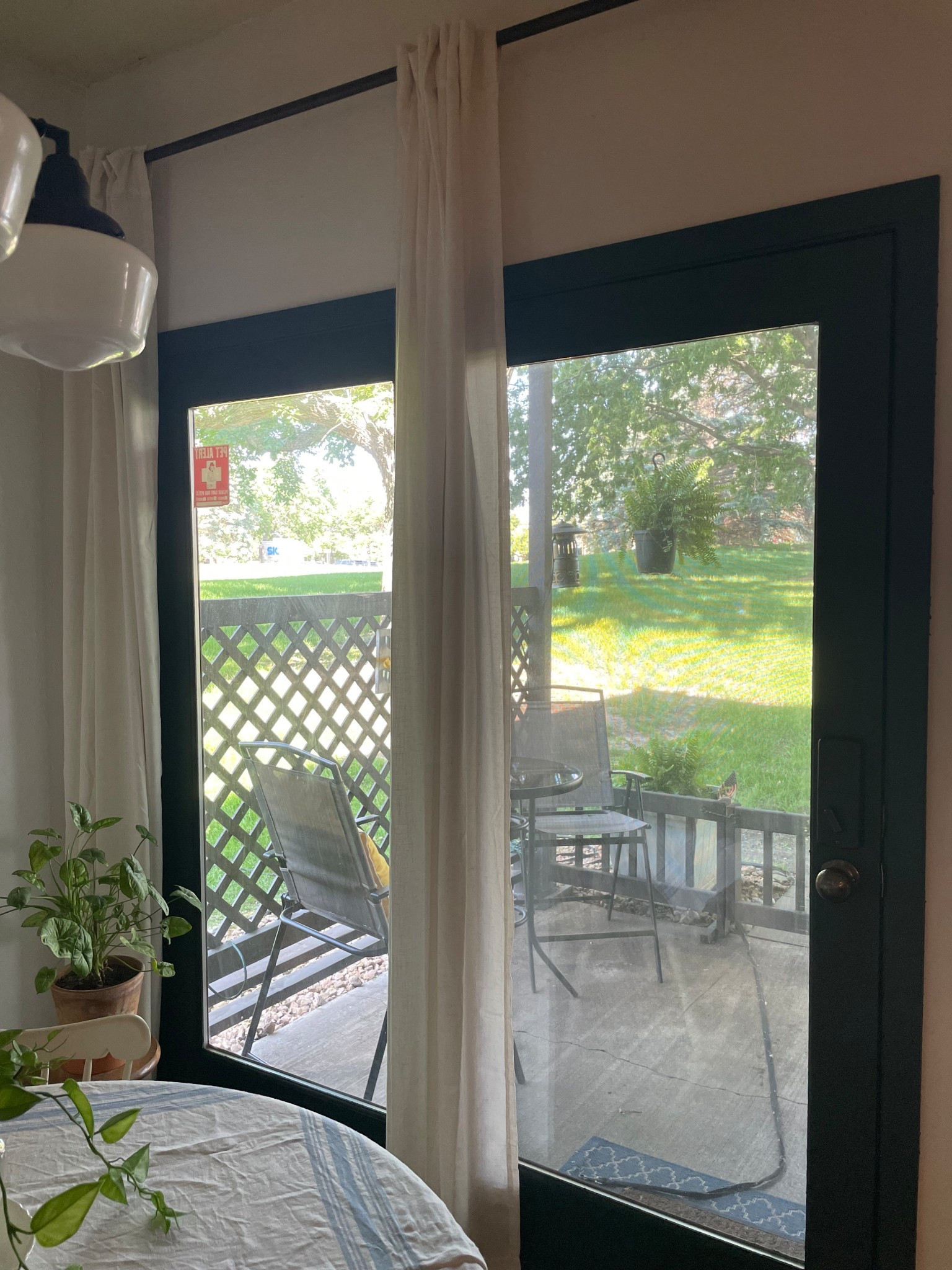 The patio door got a makeover! No more clunky blinds and brown blocks. These linen curtains are SO amazing…the perfect neutral color to pair with any space. 

#LTKHome #LTKFindsUnder50