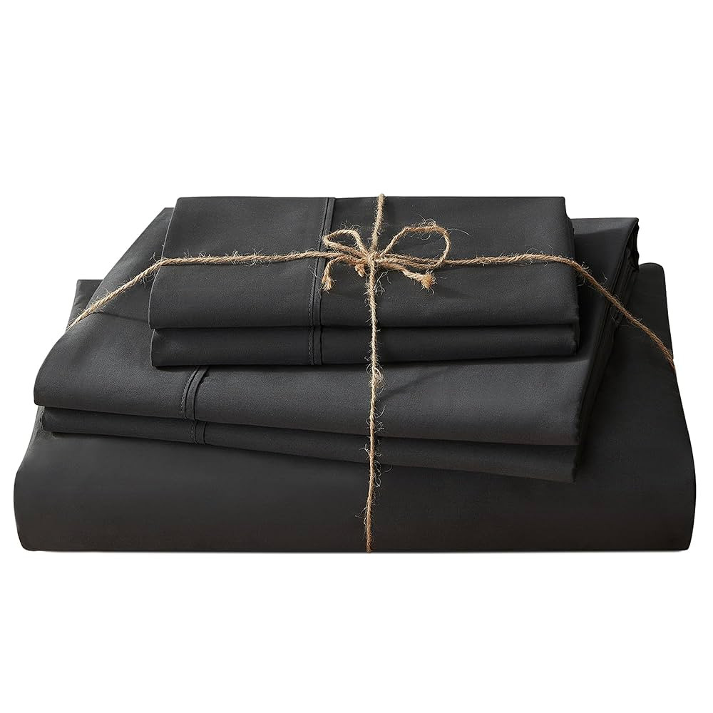 New Season - Bed Sheet Set Cotton - 100% Organic 400 Thread Count Cotton Sheets with Deep Pockets... | Amazon (CA)