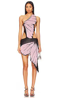 1XBLUE Butterfly Dress in Pink from Revolve.com | Revolve Clothing (Global)
