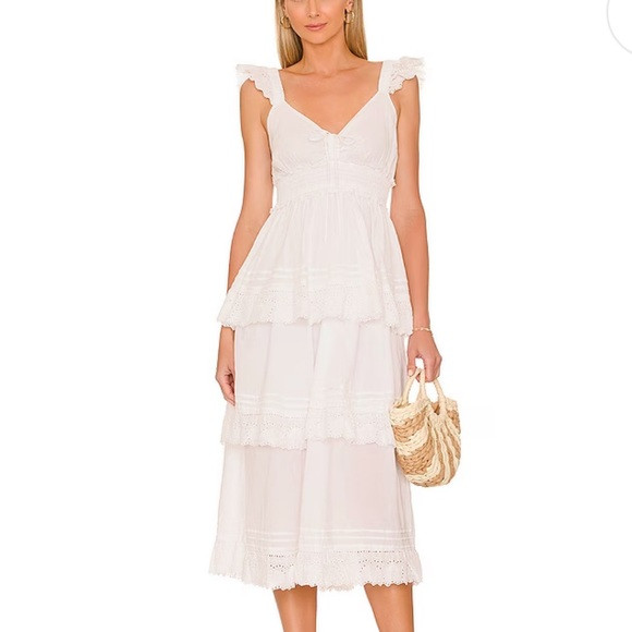 Cleobella Amora Midi Dress in Coconut | Poshmark