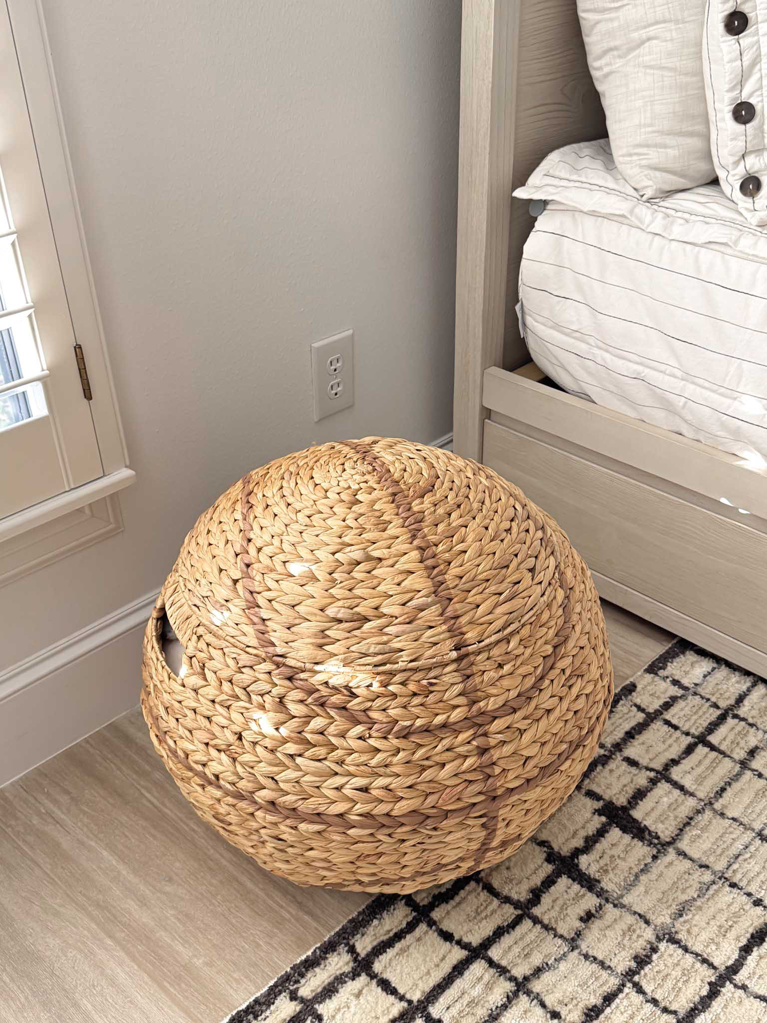 Sterling's Room Makeover!
This Pottery Barn Teen Basketball Sports Hamper is an ideal spot for storing stuffed animals or extra blankets. Its playful design adds a sporty flair to any room, seamlessly blending functionality with style 

 #LTKHome #LTKKids
