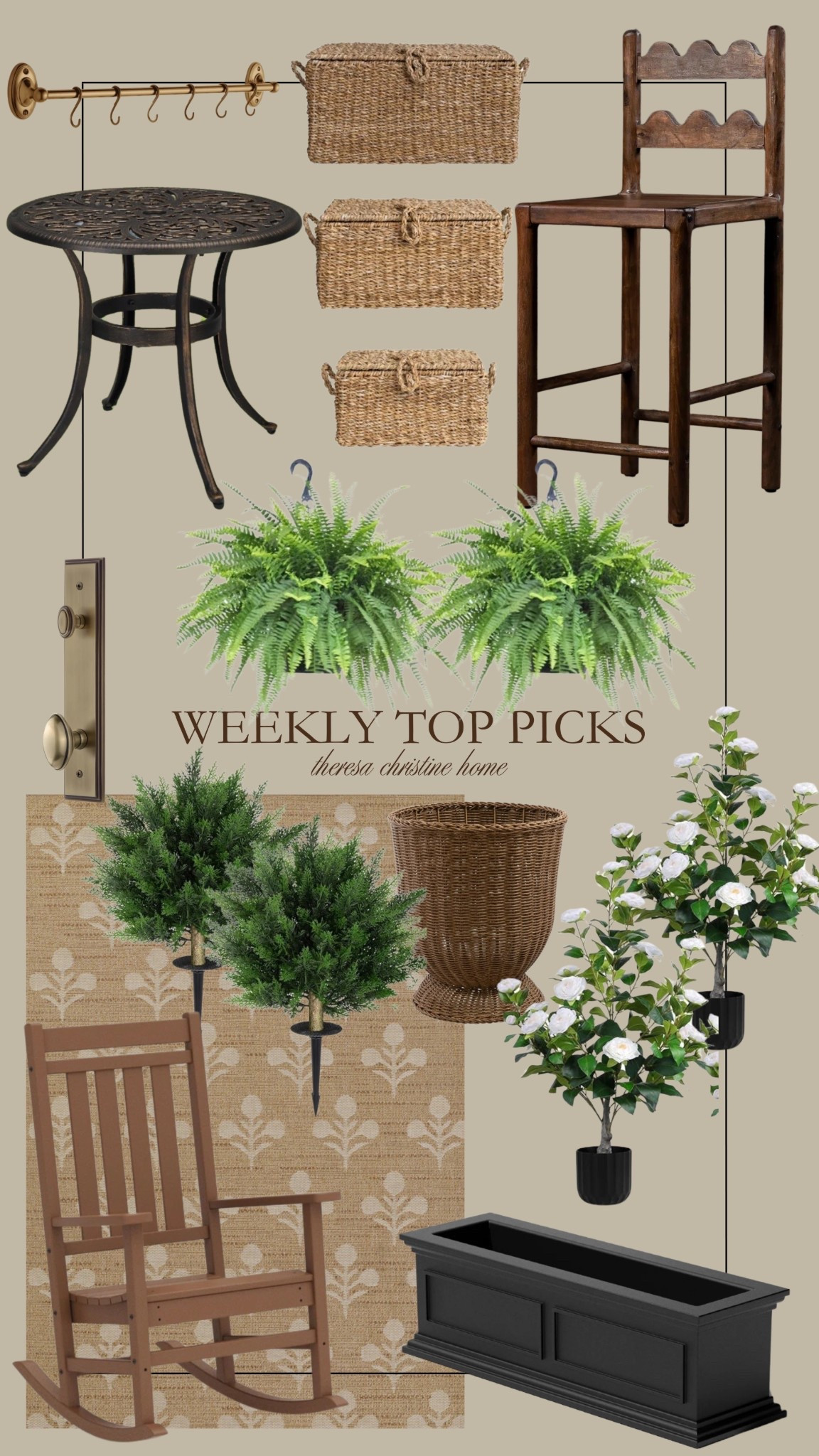Weekly top picks and follower favorites! 🙌🏻 Love these outdoor plants, furniture, and rugs! Perfect time of the year for these purchases  

#LTKHome