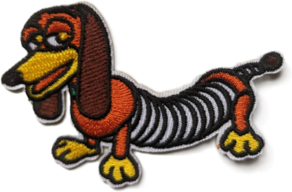 Sausage Dog Embroidered Iron on Patch, 3.2" x 2.2" | Amazon (US)