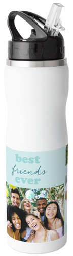 Best Ever Stainless Steel Water Bottle with Straw | Shutterfly