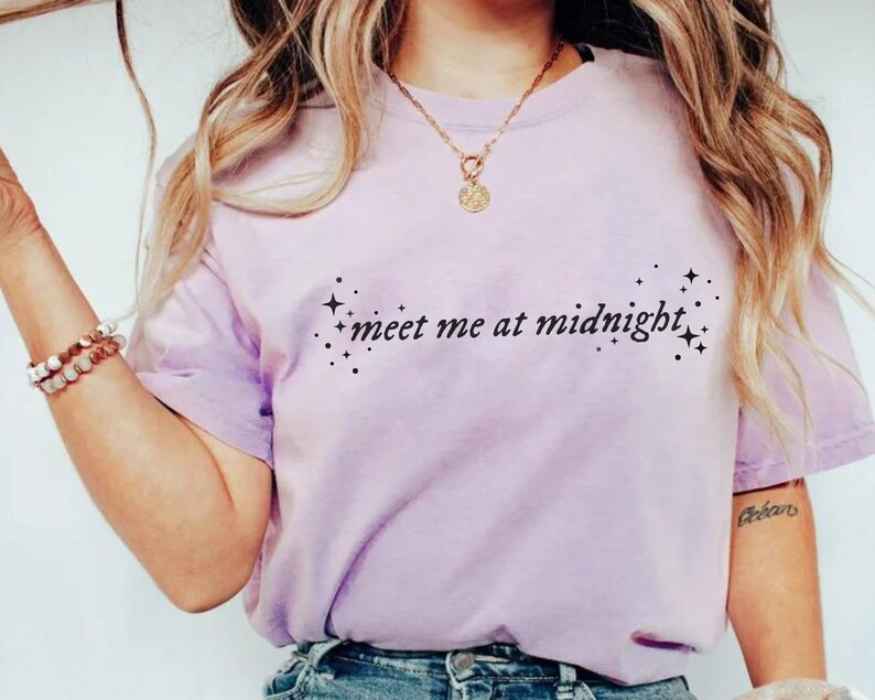 Meet me at Midnight Comfort Colors tshirt, Antihero Midnight shirt, Midnights Afternoons, Gift Fo... | Etsy (US)