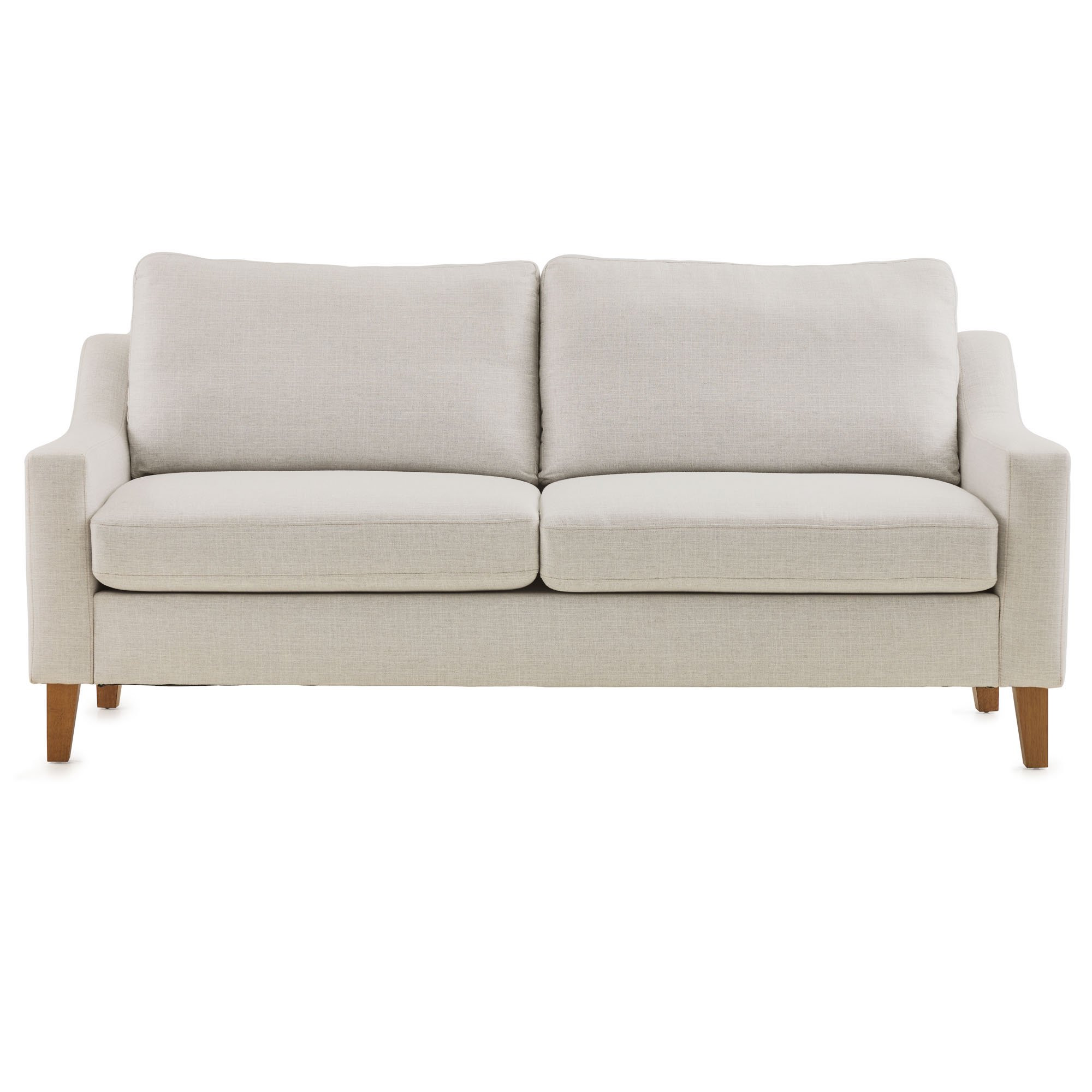 My Texas House Fairview Upholstered Sofa, Oat - Walmart.com | Walmart (US)