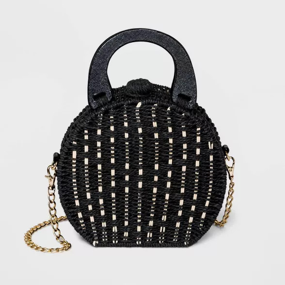 Estee & Lilly Top Handle Clutch - Black | Target