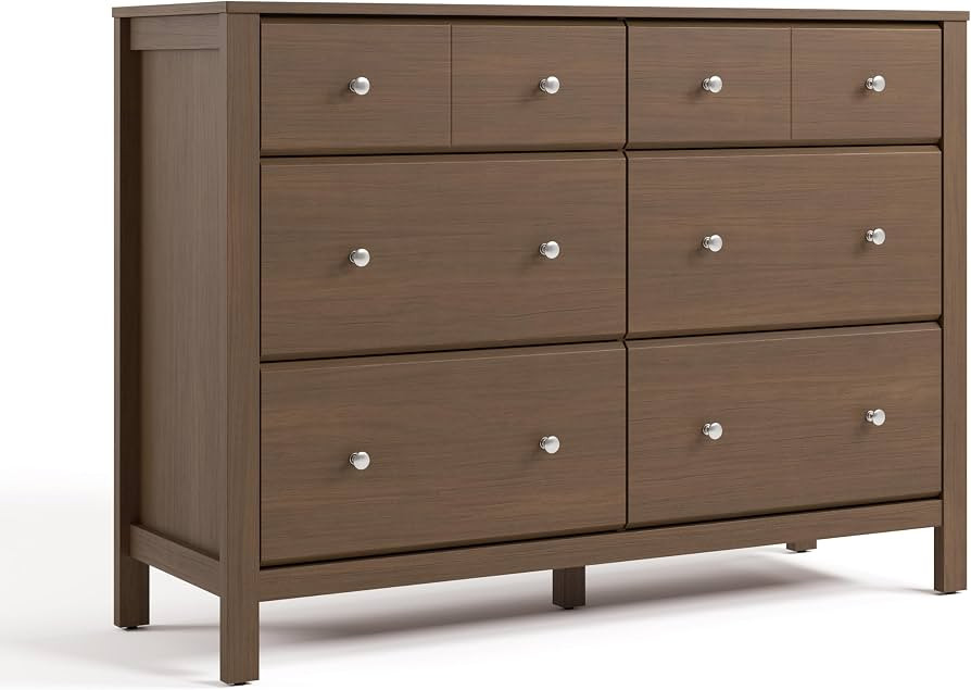 Storkcraft Horizon 6 Drawer Dresser, Hazelnut | Amazon (US)