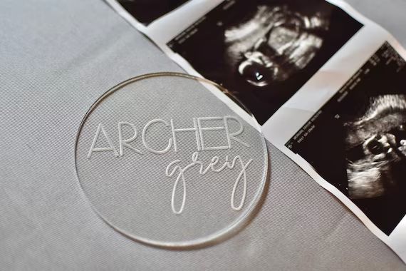 Birth Announcement Name Sign, Acrylic Sign, Newborn Photo Prop, Hospital Photo Name Sign, Newborn... | Etsy (US)
