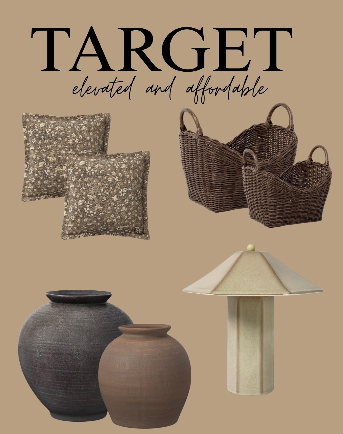 Elevated and affordable Target home finds! 😍🤌🏼

#LTKU #LTKSaleAlert #LTKHome