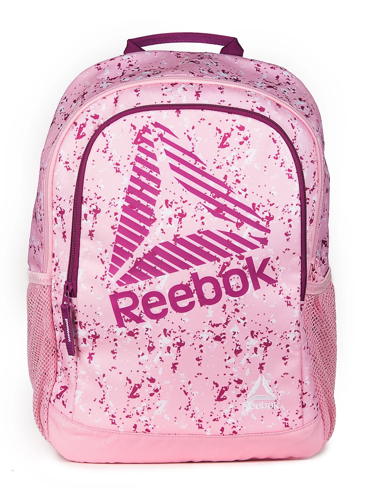 Reebok Girls Marley Backpack - Sweet Pink Splatter Print - Walmart.com | Walmart (US)