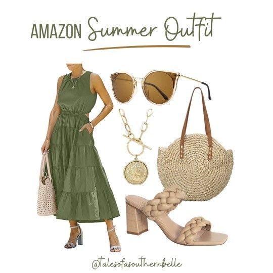 Summer outfit // the dress fits TTS | Amazon (US)