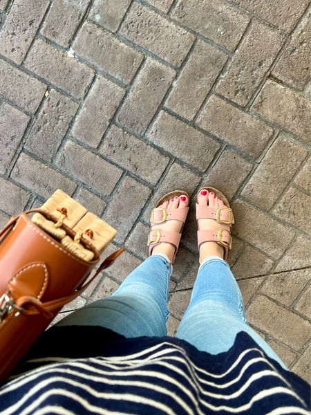 SPOTTED: Barbie’s Pink Birkenstocks from the movie!! 

I’m loving this style of birkenstocks for the summer, with the larger buckles 👌🏻. They run TTS

#LTKSeasonal #LTKFind #LTKshoecrush