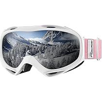 OutdoorMaster Ski Goggles OTG - Over Glasses Ski/Snowboard Goggles for Men, Women & Youth - 100% UV  | Amazon (US)