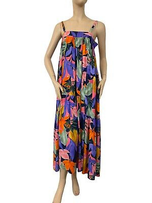 Adorable ABEL THE LABEL ATL Anthropologie BOHO Oversized Maxi Sun Dress Small | eBay US