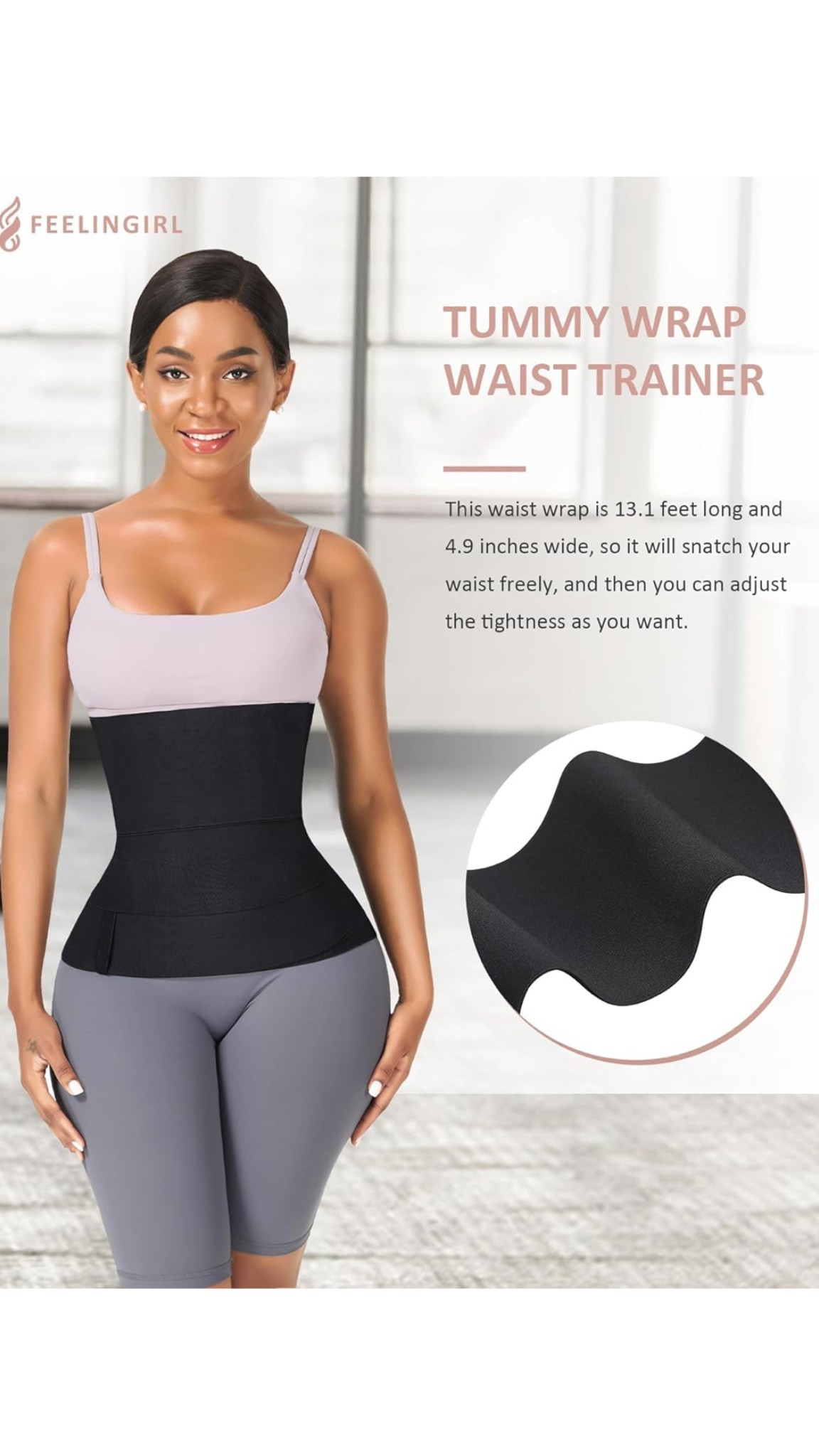 Tummy waist wrap 

#LTKU #LTKActive #LTKBeauty