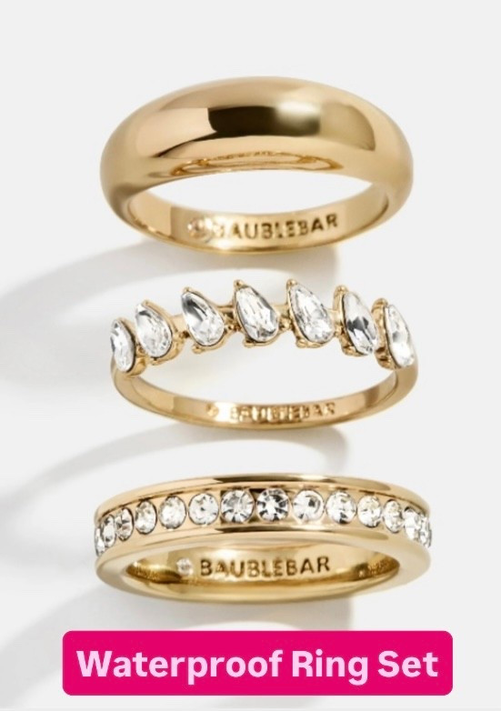 Baublebar Waterproof Ring Set $58

#LTKTravel #LTKOver40 #LTKSwim