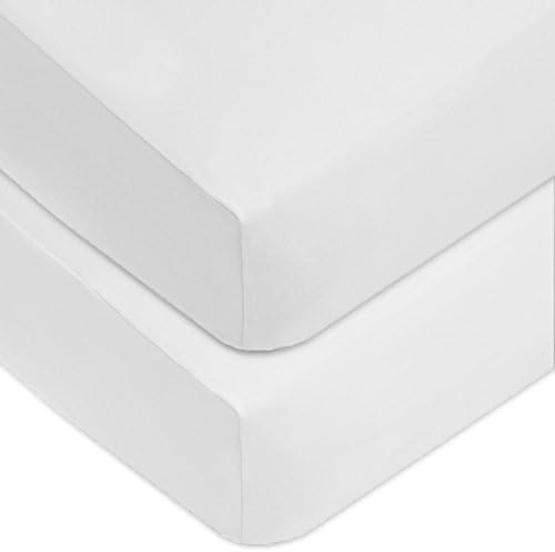 American Baby Company 2 Pack 100% Cotton Value Jersey Knit Fitted Crib Sheet for Standard Crib an... | Amazon (US)
