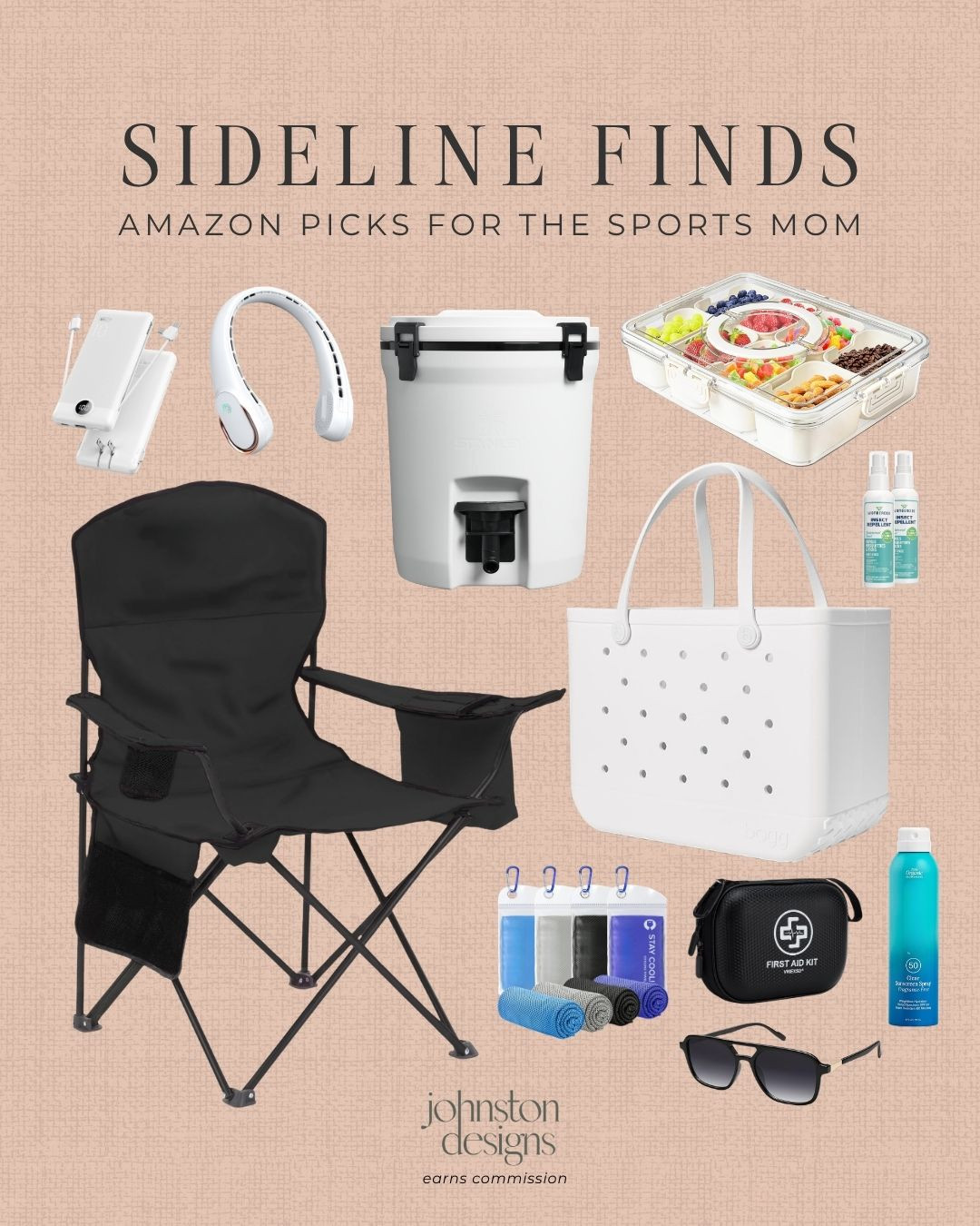 Game day essentials that make long hours at the field a little more comfortable ☀️ From cooling gear and sun protection to snacks, hydration and sideline must-haves, these Amazon finds are worth keeping packed and ready all season long.

Amazon sports mom, game day essentials, sideline gear, baseball season, soccer parent, tournament weekend, portable cooler, folding chair, cooling towel, neck fan, snack organizer, beach tote, bug spray, sunscreen, first aid kit, portable charger, outdoor essentials, youth sports, spectator gear, travel accessories, weekend activities, amazon favorites, family outings, summer necessities, field day finds 

 #LTKfitnessgoals #LTKmomlife #LTKKids
