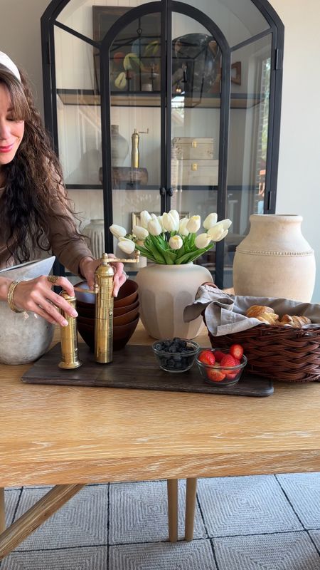 My little secret I’m sharing with you! Get the designer look in your kitchen for a fraction of the cost!! The beautiful brass mills / brass grinders that are used in kitchen vignettes are pricey but I found some for a fraction of the cost!! 👉 note: the ones I found are more for decorative purposes not for grinding salt  

#LTKstyletip #LTKfindsunder100 #LTKhome