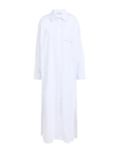 Marc Ellis Woman Maxi dress White Size M Cotton, Elastane | YOOX (US)