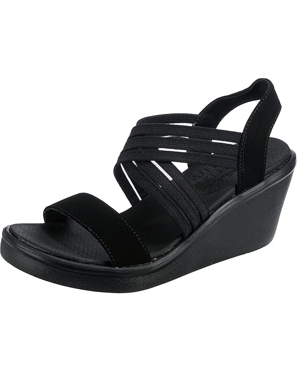 Skechers Women's Wedge Sandal | Amazon (US)