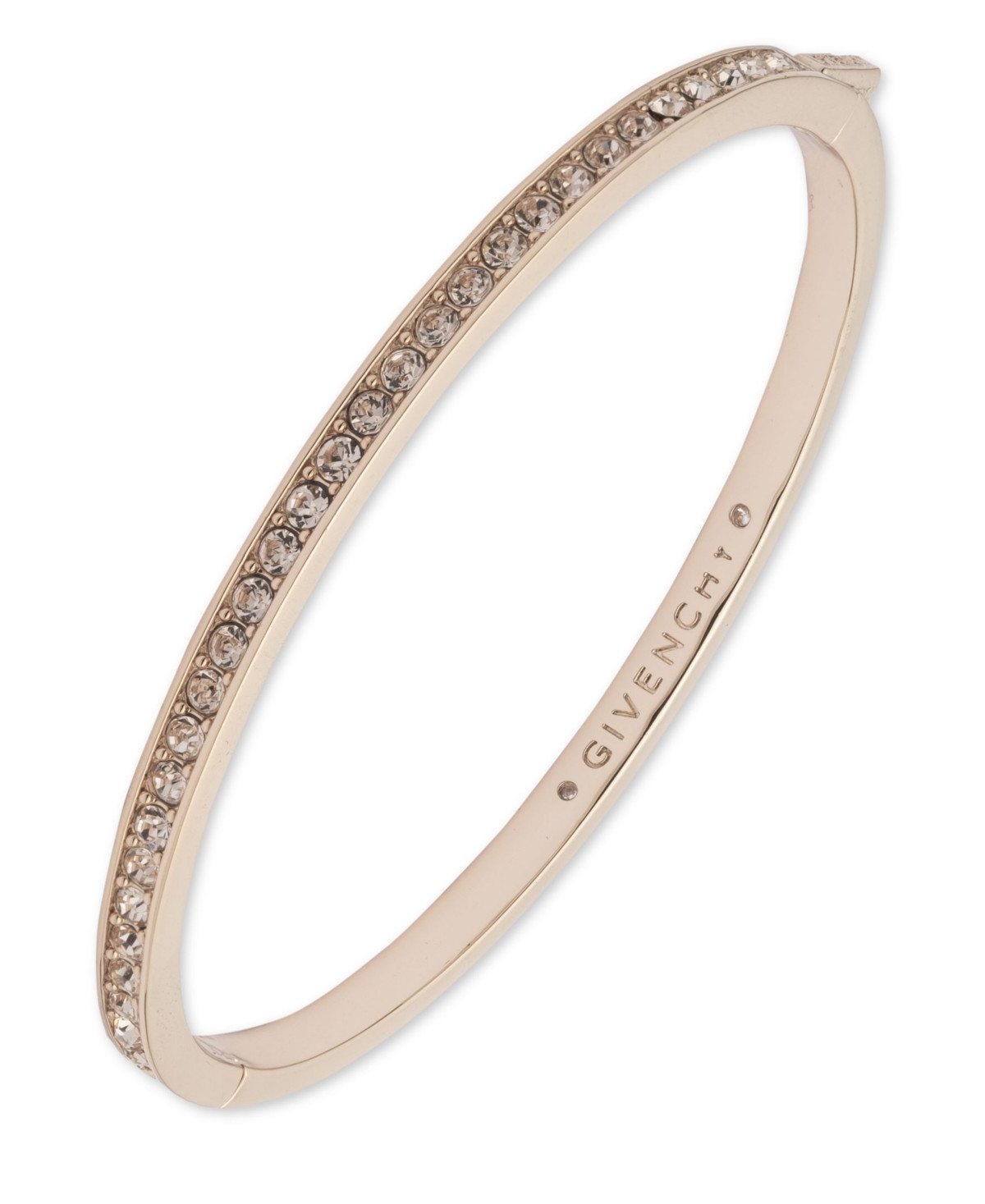 Givenchy Crystal Element Bangle Bracelet - Rose Gold | Macy's