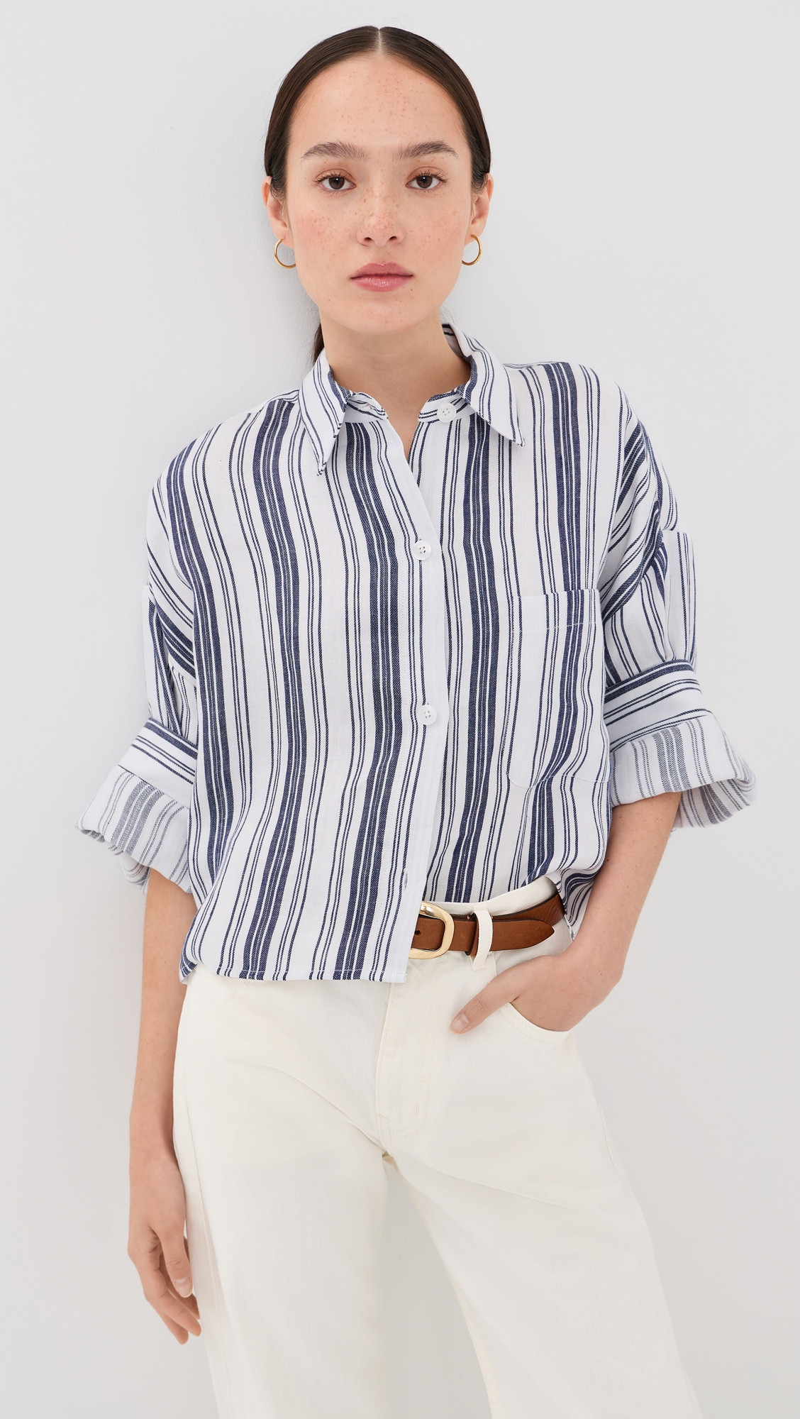 TWP Next Ex Top IVORY / NAVY M/L | Shopbop