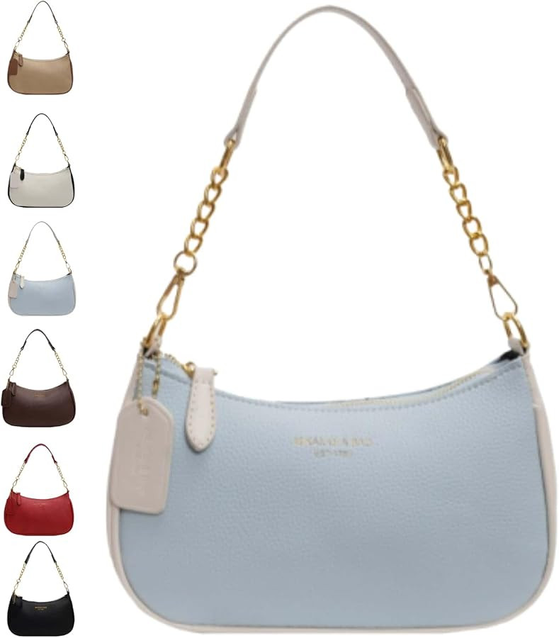 Crossbody Bags for Women Trendy Crescent Shoulder Underarm Small Purse Retro Classic Hobo Clutch ... | Amazon (US)