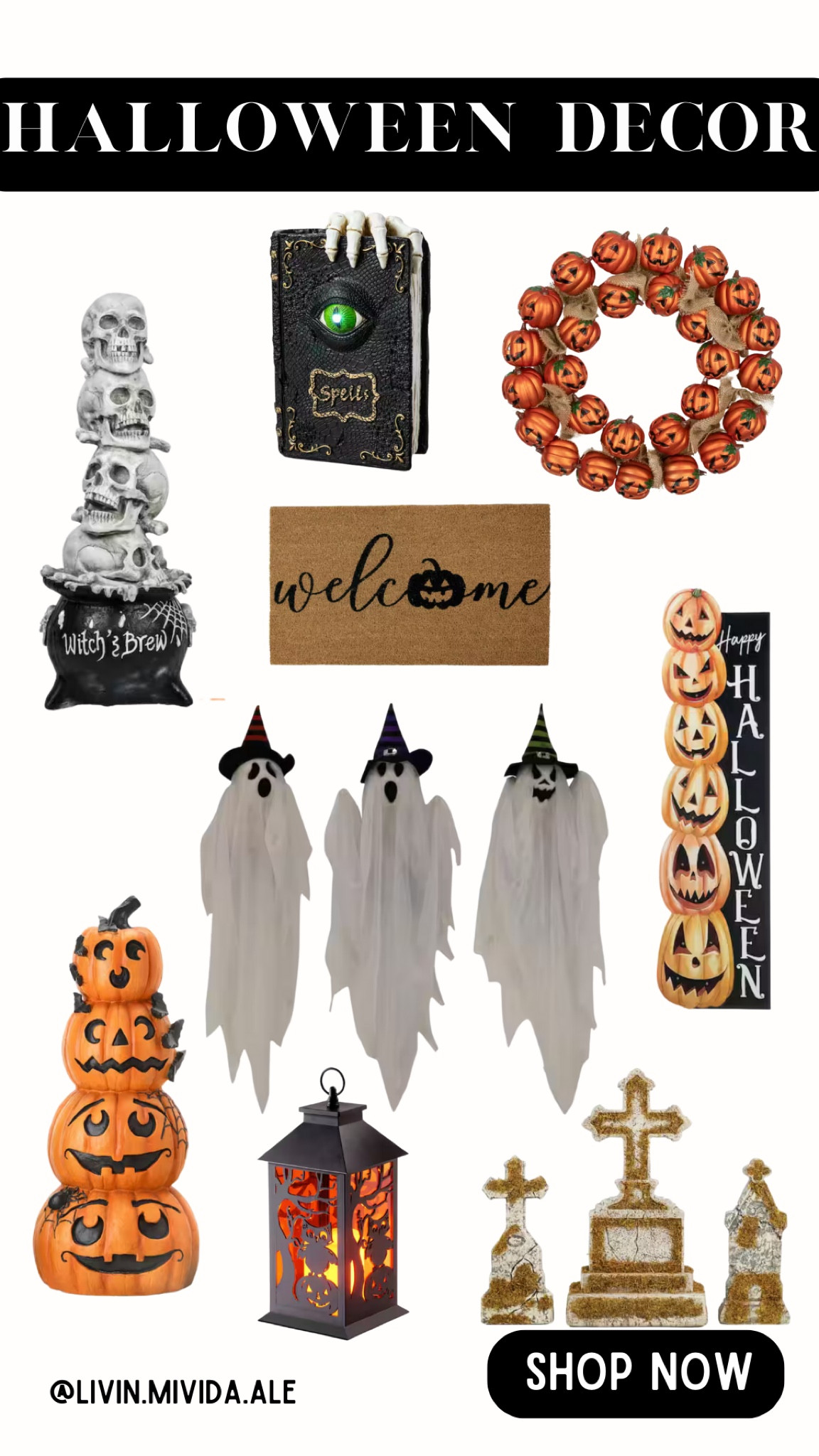 Halloween decor 🎃👻

#LTKSeasonal #LTKHome #LTKOver40