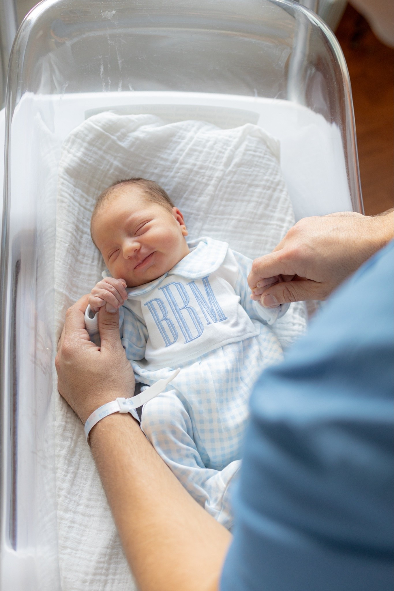 Newborn baby boy going home outfit 💙 Blue gingham + embroidered. Perfect hospital outfit, coming home look, and newborn photos.

#ltkbaby #newborngoinghomeoutfit #babyboystyle #bluegingham #southernbaby #cominghomeoutfit #newbornessentials #babyboyoutfit

#LTKMothersDay #LTKmomlife #LTKBaby