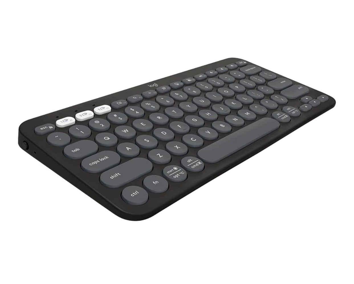 Logitech Pebble Keys 2 K380s, Multi-Device Bluetooth Wireless Keyboard with Customizable Shortcuts, Slim and Portable, Easy-Switch for Windows, macOS, iPadOS, Android, Chrome OS - Tonal Graphite

#LTKHome