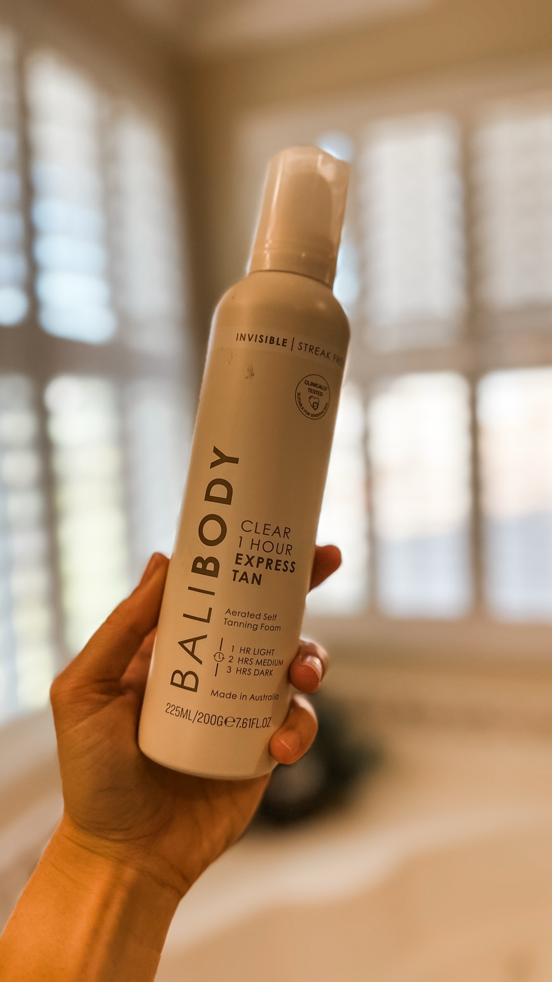 Rinse free, streak free, no transfer, fast acting self tanner. I’ve been super impressed. Super light self tanner smell once the floral scent wears off, but it give such a nice natural color. 

#LTKselfcare #LTKOver40 #LTKBeauty