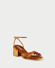 Renee Ochre Knot Heel Sandal | Loeffler Randall