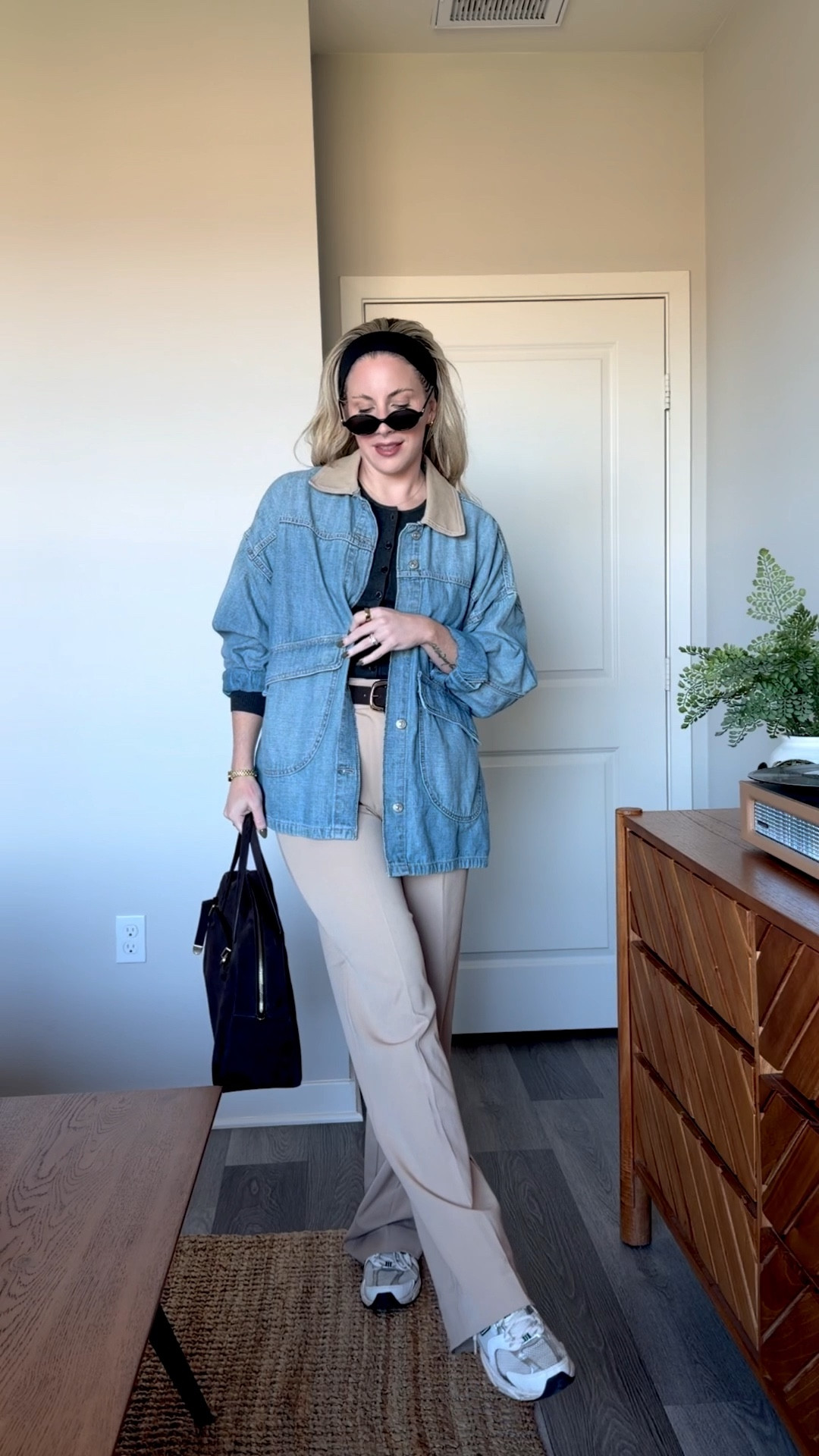 shopping-day uniform 🤎
neutral layers, comfy silhouettes, still quiet luxury coded

outfit breakdown ↓
– favorite daughter straight leg trousers
– aritzia wilfred cardigan
– free people denim barn jacket
– new balance sneakers
– madewell suede bag

effortless, elevated, wearable ✨
save + shop the look below ⬇️

#favoriteDaughter #AritziaStyle #FreePeopleStyle #MadewellBag #NewBalanceOutfit #NeutralOutfit #FallOutfits #QuietLuxuryStyle #OutfitInspo #MinimalChic #LTKEveryday #LTKStyleTip #LTKFallFashion

#LTKgrwm #LTKootd #LTKCyberWeek