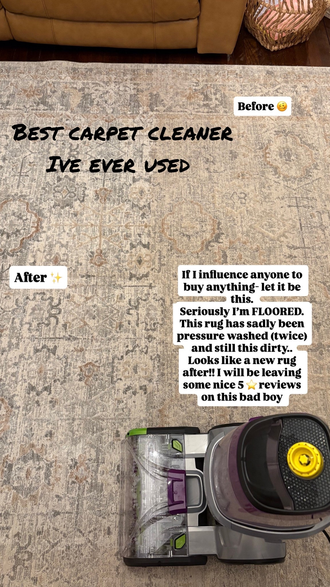 Best. Carpet. Cleaner. This picture doesn’t lie! 

#LTKSaleAlert #LTKHome