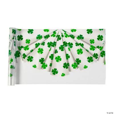 St. Patrick’s Day Shamrock Bunting Roll, St. Patrick's Day, Party Decor, 1 Piece | Walmart (US)