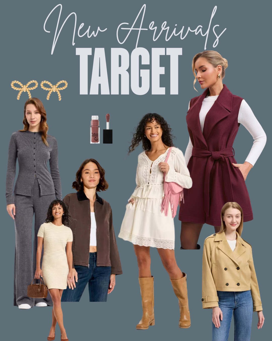 Target New Arrivals

Love the belted vest! 

Cropped trenchcoat, lace bottom skirt, boho top, ribbed pullon pants with matching top, ribbed knit short sleeve dress, barn jacket for women 

 #LTKFindsUnder50 #LTKFindsUnder100 #LTKWorkwear