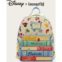 Disney Loungefly Cream-Colored Princess Book Classic Backpack Fashion Gift For Disney Fans & Daily Use | AliExpress (US)