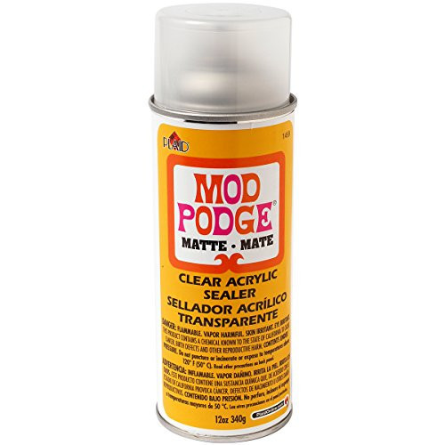 Mod Podge - 1469 Clear Acrylic Sealer, 12 ounce, Matte | Amazon (US)