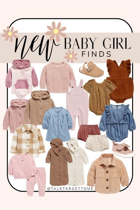 Baby Girl Finds from Old Navy! 30% OFF at checkout!!! I always size up 1 in kids clothes from ON.

Kids Fashion, Toddler Fashion, Kids Fall Outfit, Fall Style, Baby Girl Fashion, Newborn Baby Outfits 

#LTKbaby #LTKbump #LTKsalealert